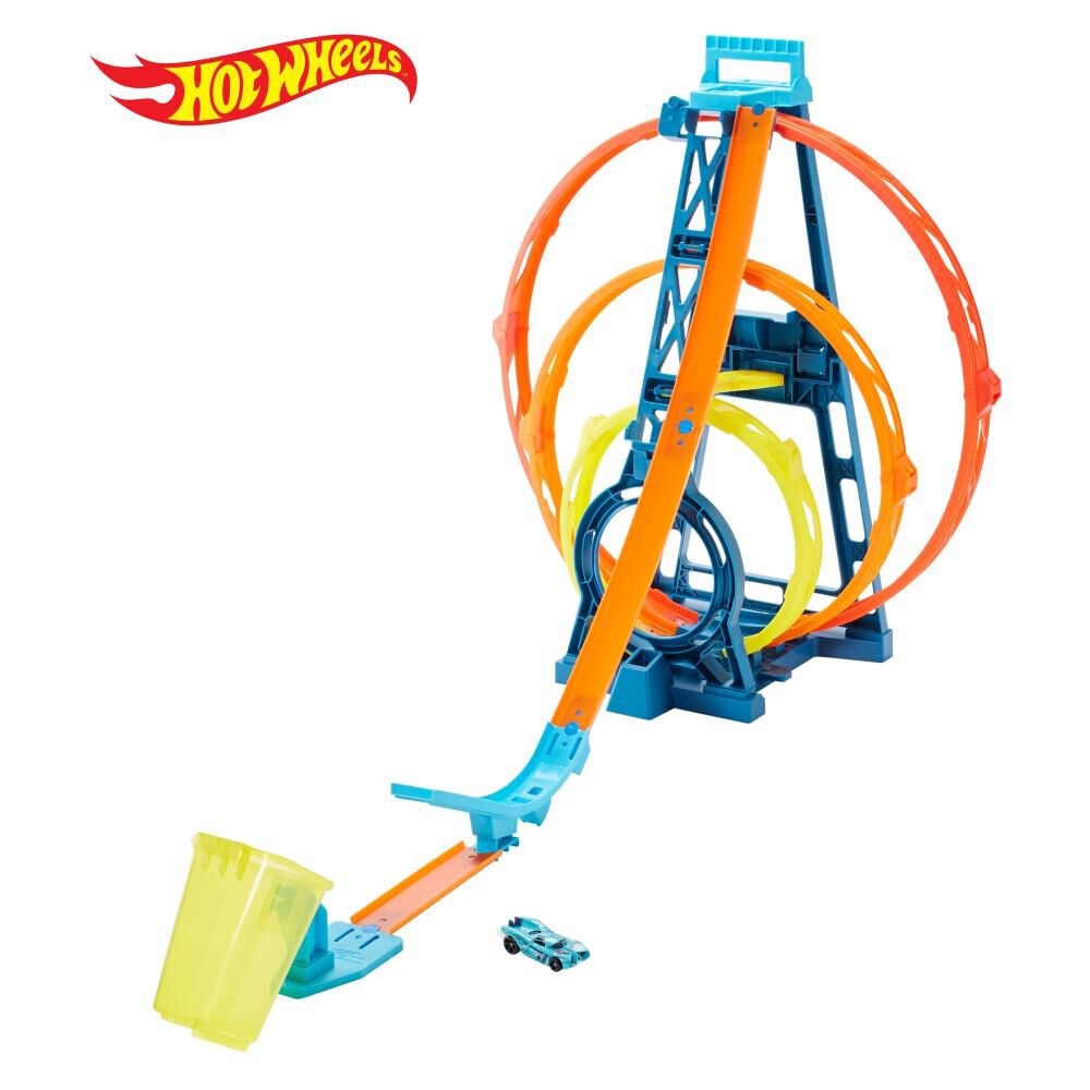 autopista hot wheels track builder