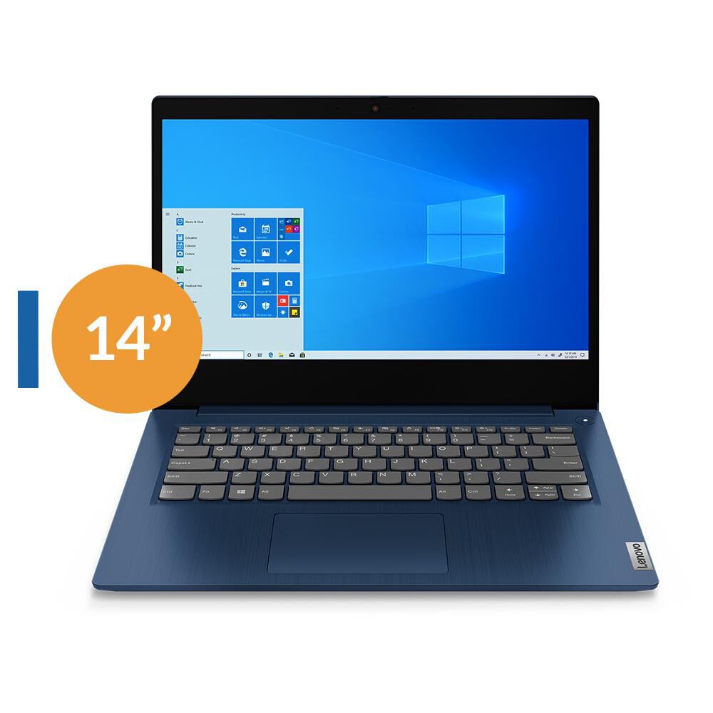 Notebook Lenovo Ideapad 3 14alc6 / Abyss Azul / Amd Ryzen 3 / 8 Gb Ram / Amd Radeon Graphics / 512 Gb Ssd / 14 " image number 0.0