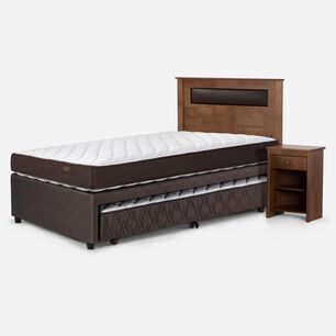 Div&aacute;n Rosen Ergo T / 1.5 Plazas + Set De Maderas Ferrara