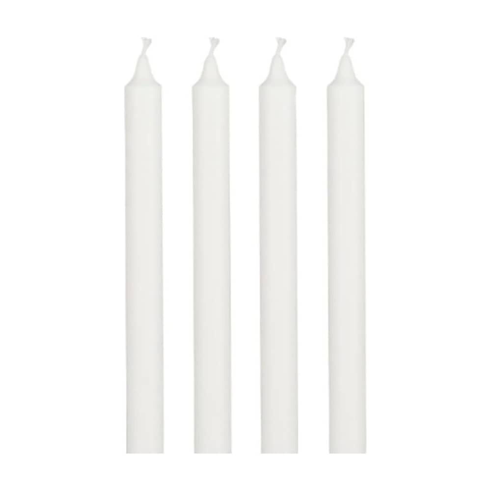 Pack De 6 Velas Blancas De 20 Cm image number 1.0