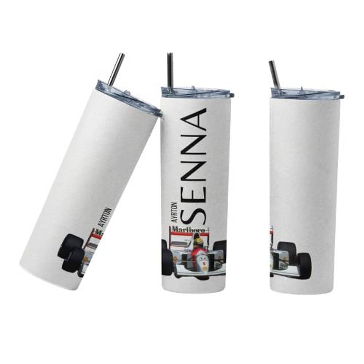 Termo Botella Termica F1 Senna Monoplaza Mug image number 0.0