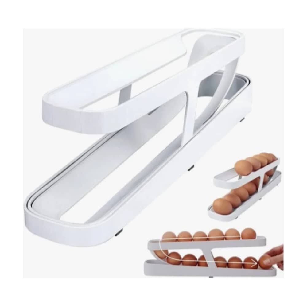 Huevera Organizador Dispensador Porta 14 Huevos image number 3.0