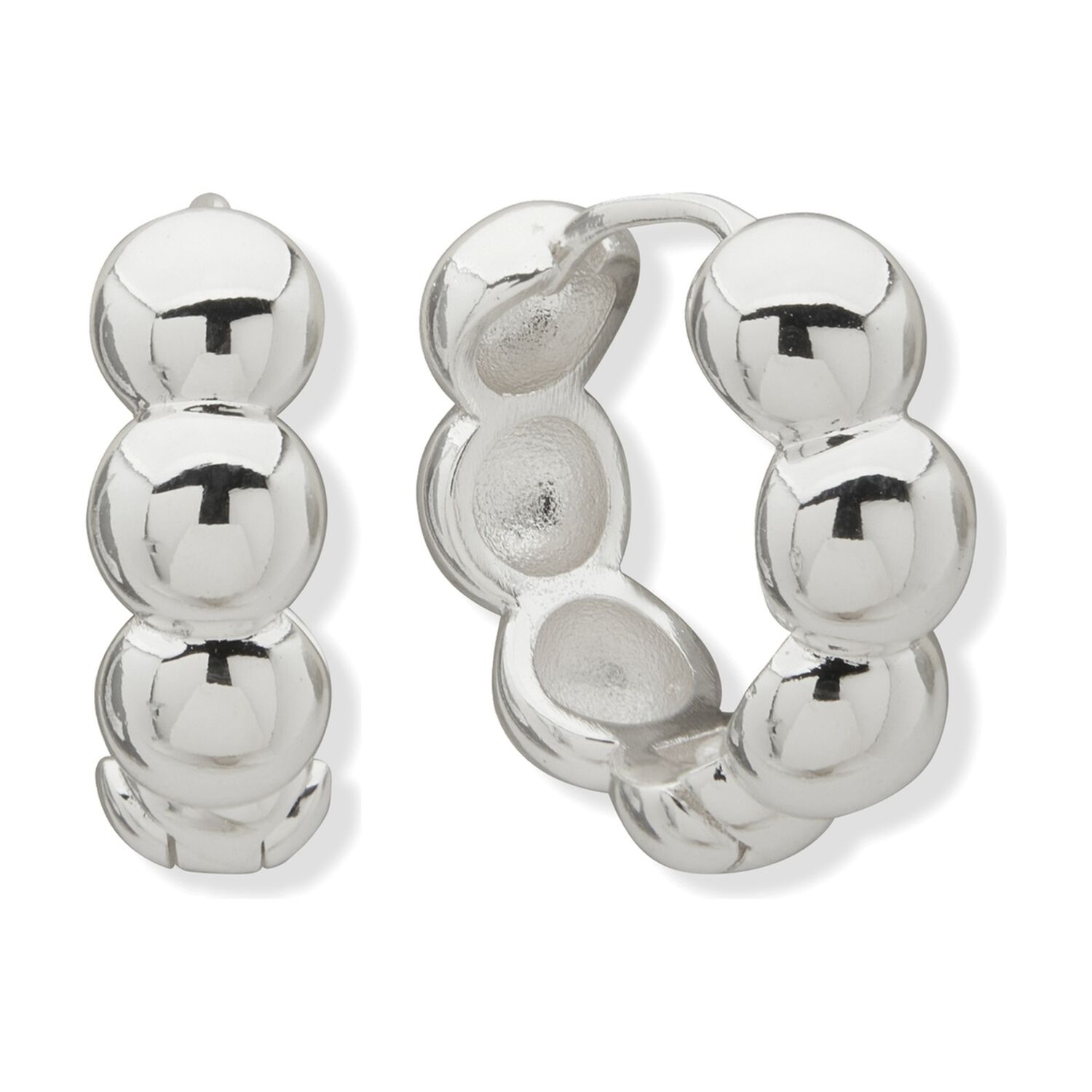 Aros Mujer Anne Klein Port St. Lucie Plateado image number 1.0
