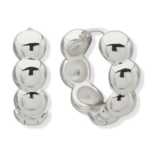 Aros Mujer Anne Klein Port St. Lucie Plateado