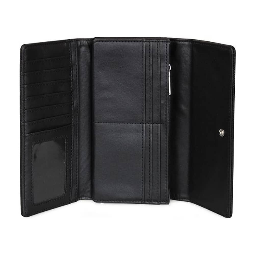 Billetera Mujer Flap-bessie Negra Kenneth Cole image number 1.0