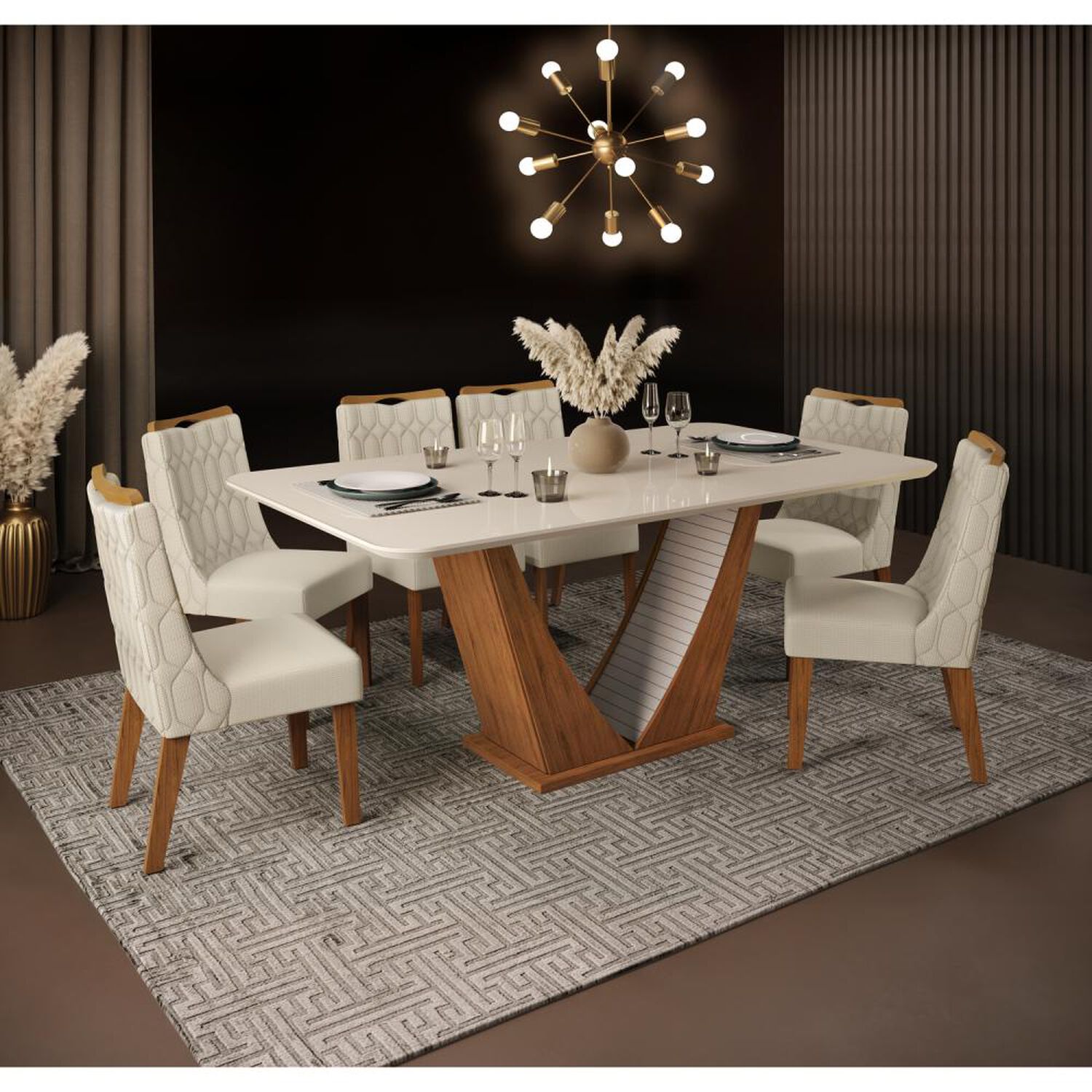 Juego De Comedor Altavision Dalila Fre image number 2.0