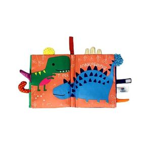Libro Sensorial De Tela Para Beb&eacute;s Estimulaci&oacute;n Temprana Dinosaurios