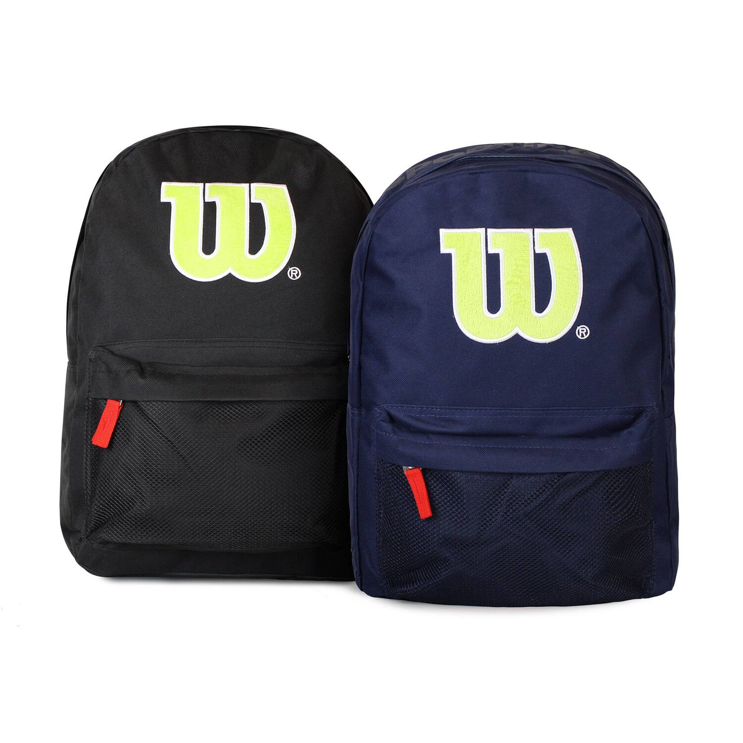 Pack 2 Mochilas Wilson San Diego Negra Y Azul image number 0.0