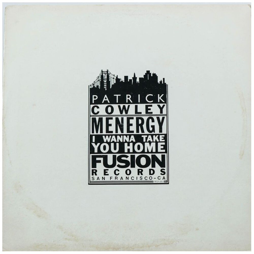 Patrick Cowley - Menergy | 12" Maxi Single Usado image number 0.0