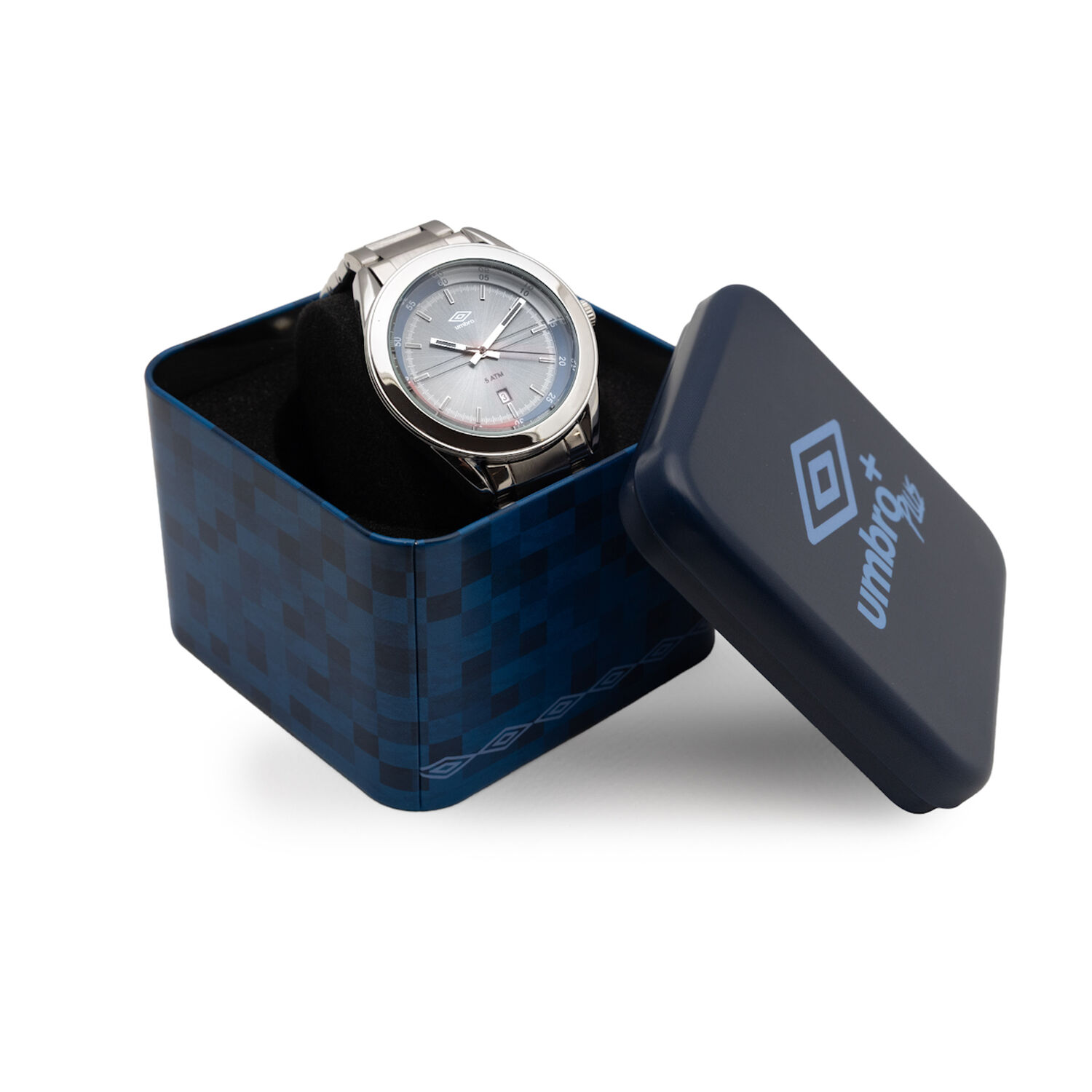 Reloj Umbro Plus Umbp-1500-59 Plateado image number 2.0