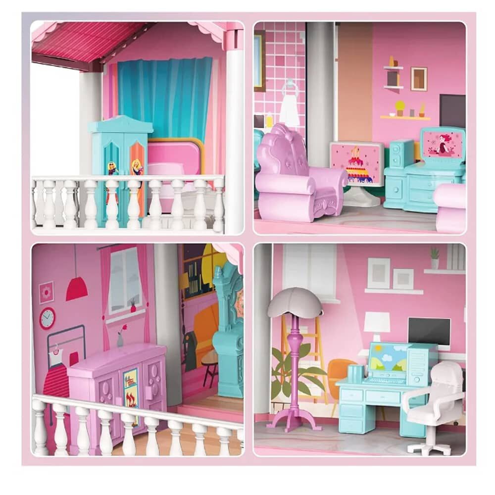 Casa De Mu&ntilde;ecas Rosada image number 1.0