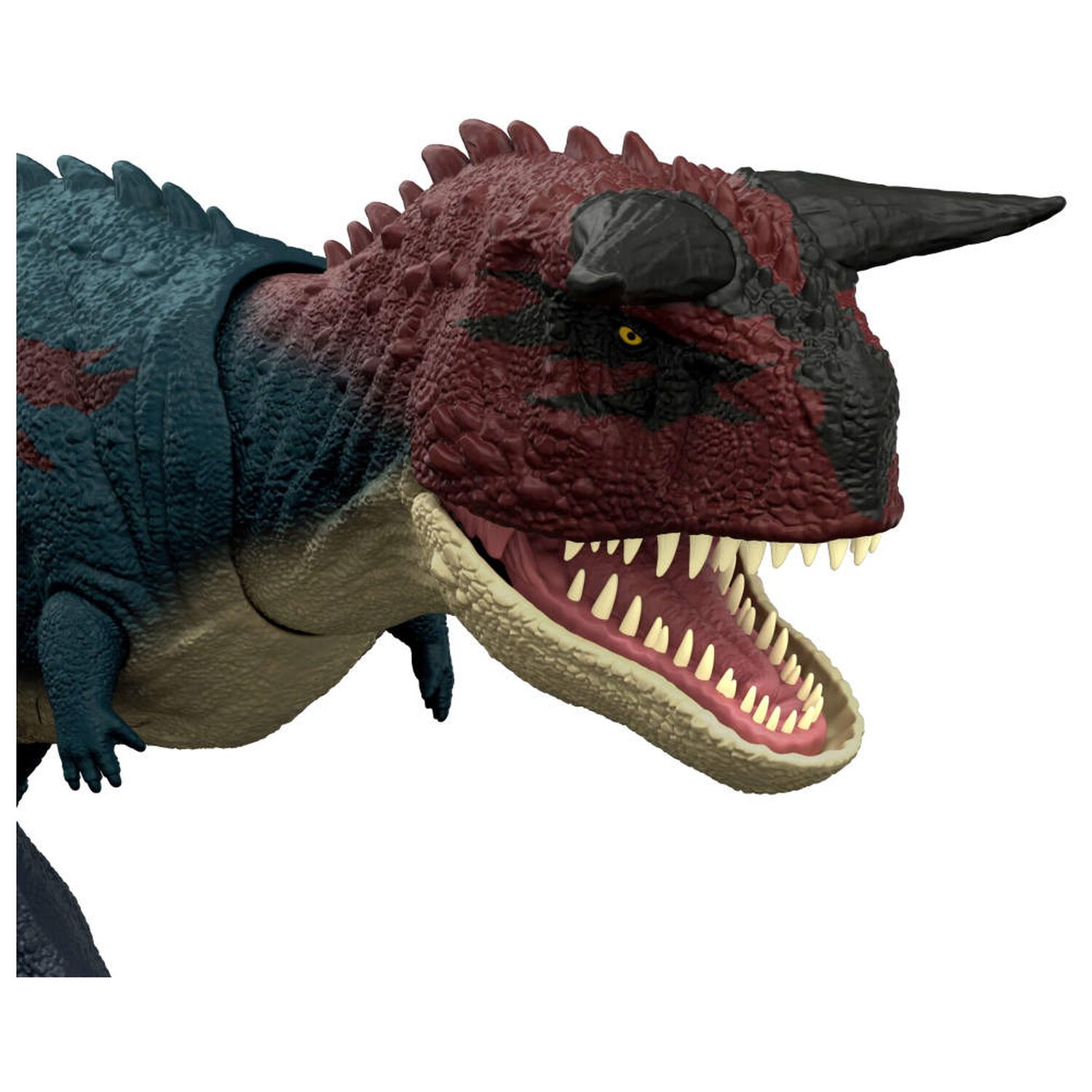 Dinosaurio De Juguete Carnotaurus De Jurassic World Embiste Y Muerde image number 3.0