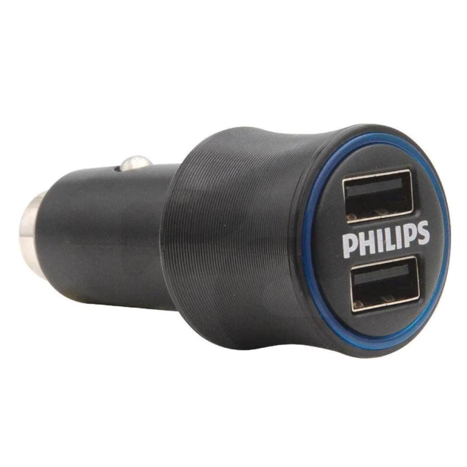 Cargador Auto Doble Usb Carga Rapida Usb Lightning image number 0.0