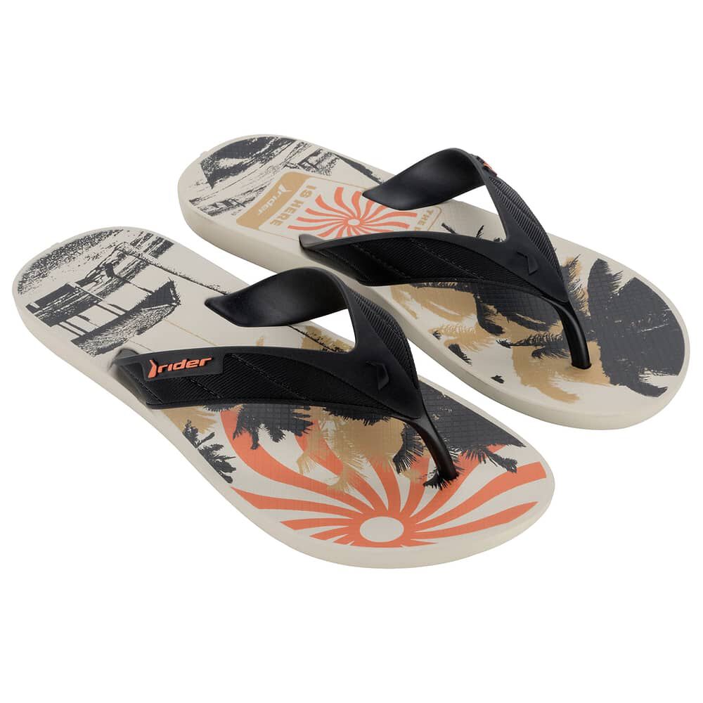 Sandalia Hombre Beige/negro Strike Rider image number 1.0