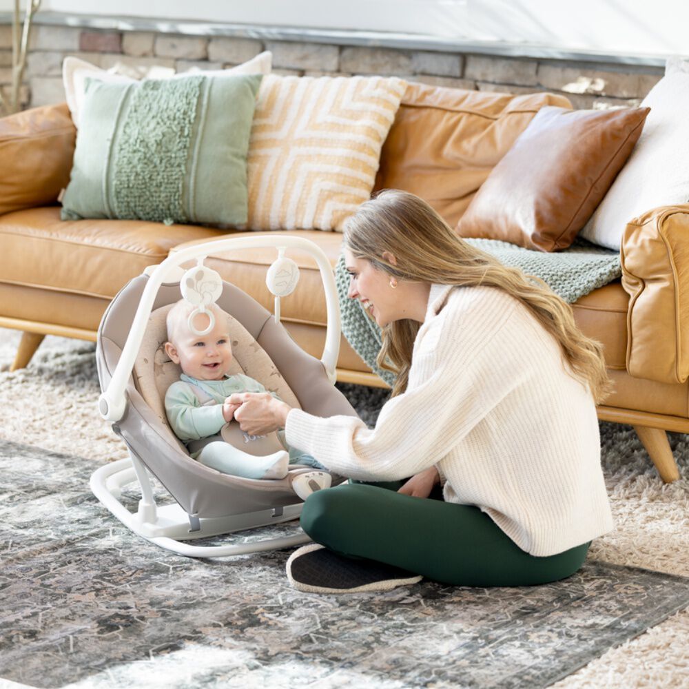 Silla Nido Bouncer Sansa 2in1 Cosmo Tan Joie image number 9.0