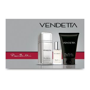 Set De Perfumería Hombre Vendetta Piero Butti / 100 Ml + 30 Ml / Edp + After Shave 100 Ml