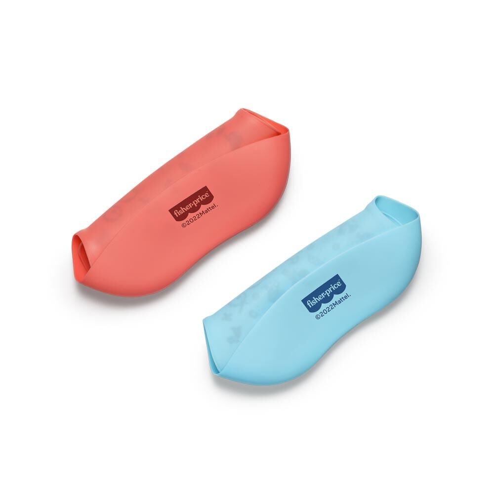 Babero De Silicona Fisher Price Yummy Azul Bb1185 image number 5.0