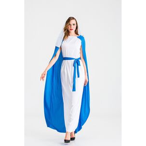 Disfraz Cosplay De Virgen Mar&iacute;a B&iacute;blica Para Adulto