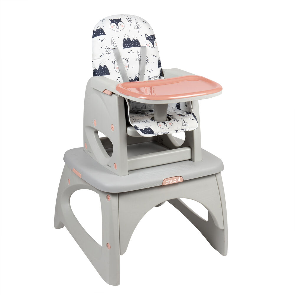 Silla De Comer Escritorio Foodzy 4-in-1 Pink image number 0.0