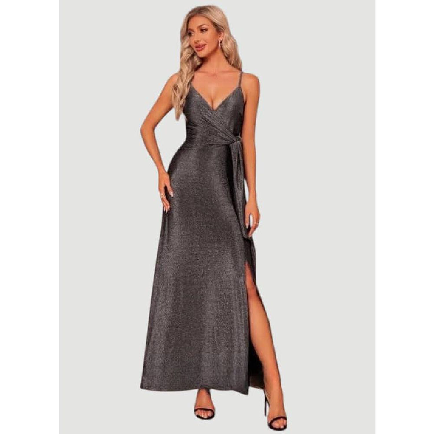 Vestido Maxi Brillo - Ariana image number 0.0