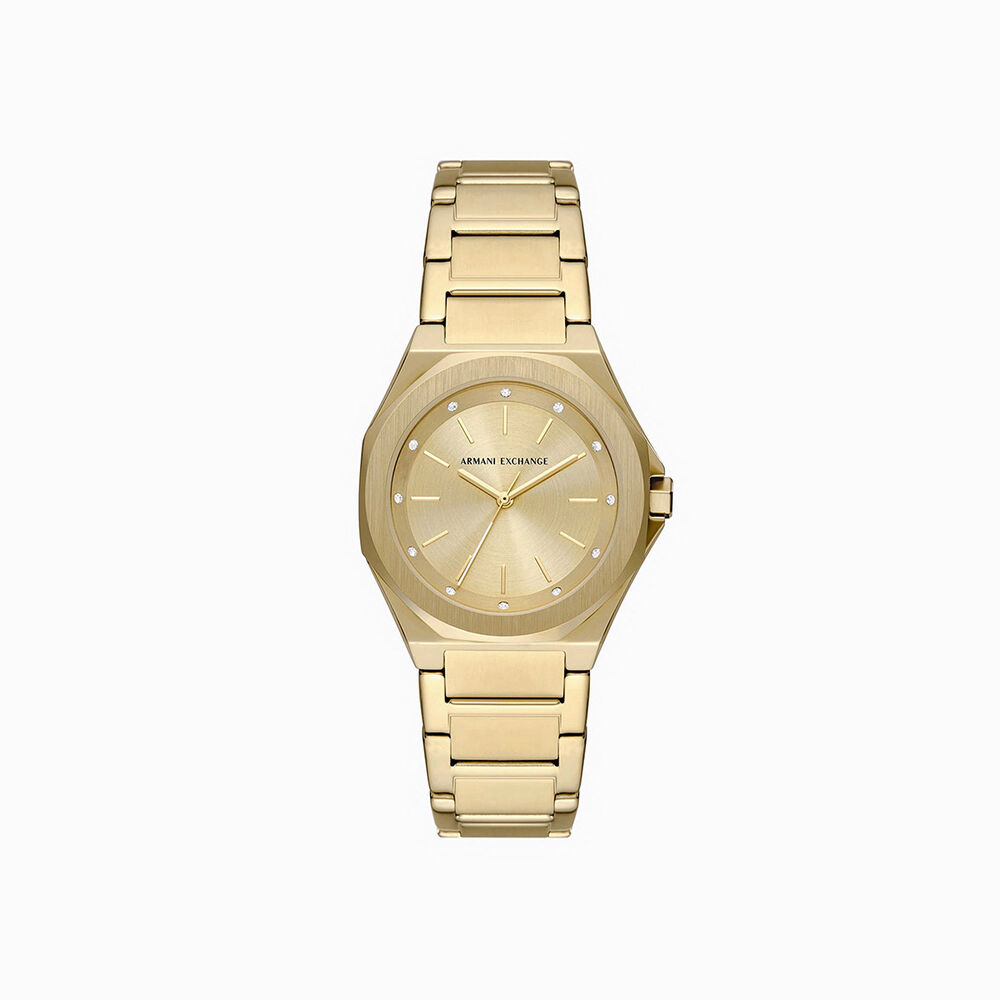 Reloj Armani Exchange Ax4608 Dorado Mujer image number 0.0