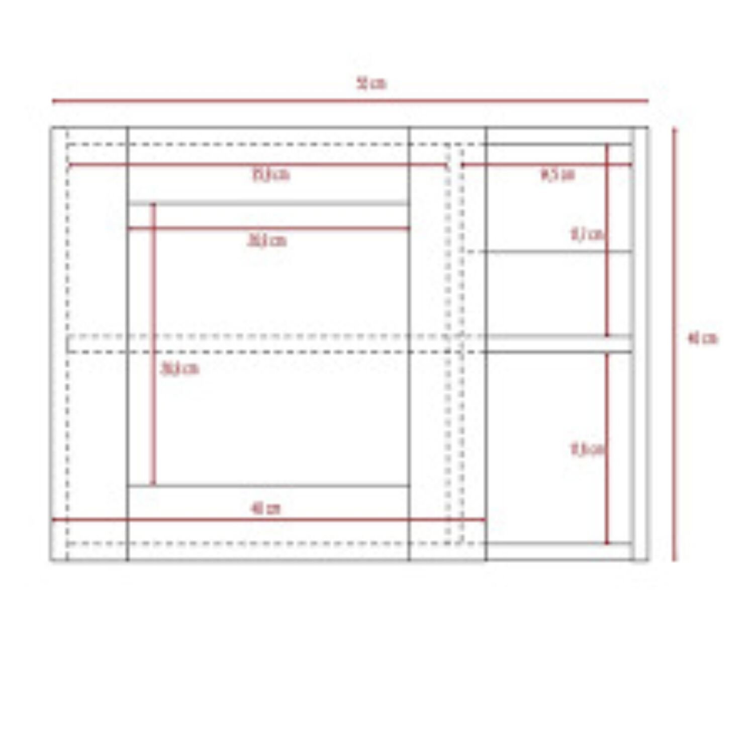 Botiquin 1 Puerta 40x55x12.1 Cm Caf&eacute; Claro image number 9.0