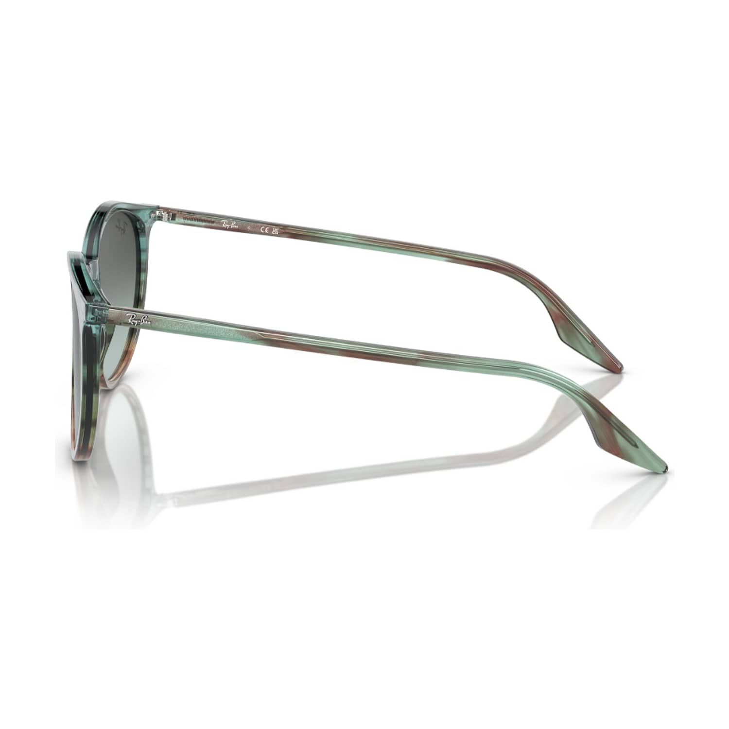Lentes De Sol Azul A Rayas Degradado Ray-ban image number 2.0