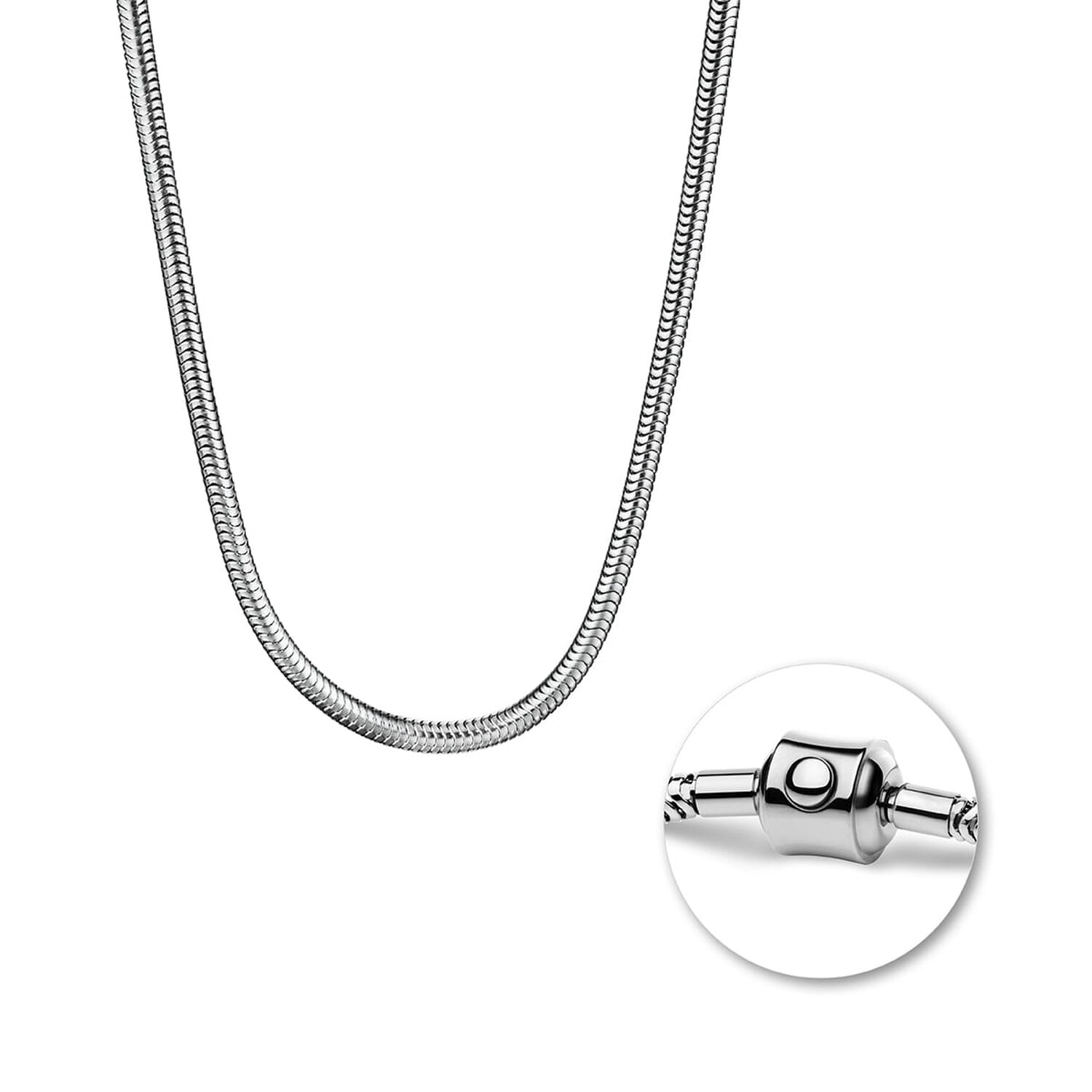 Collar Bering 424-10-600 Plateado image number 0.0