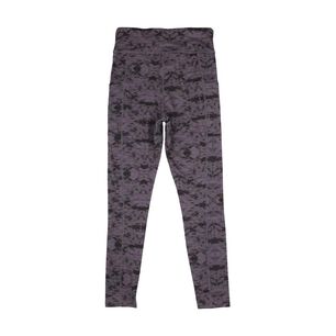 Calza Deportiva Larga Tiro Medio Estampado Mujer Wetland