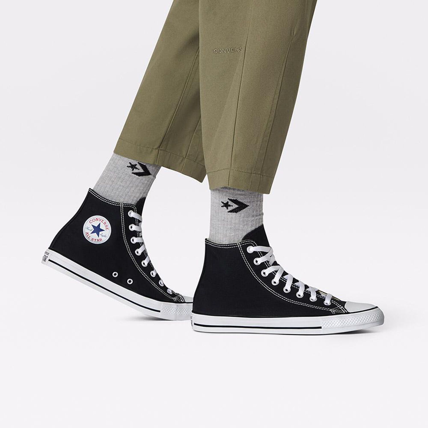 Zapatilla Urbana Unisex Converse Ct As Core Hi Slt Negro image number 2.0