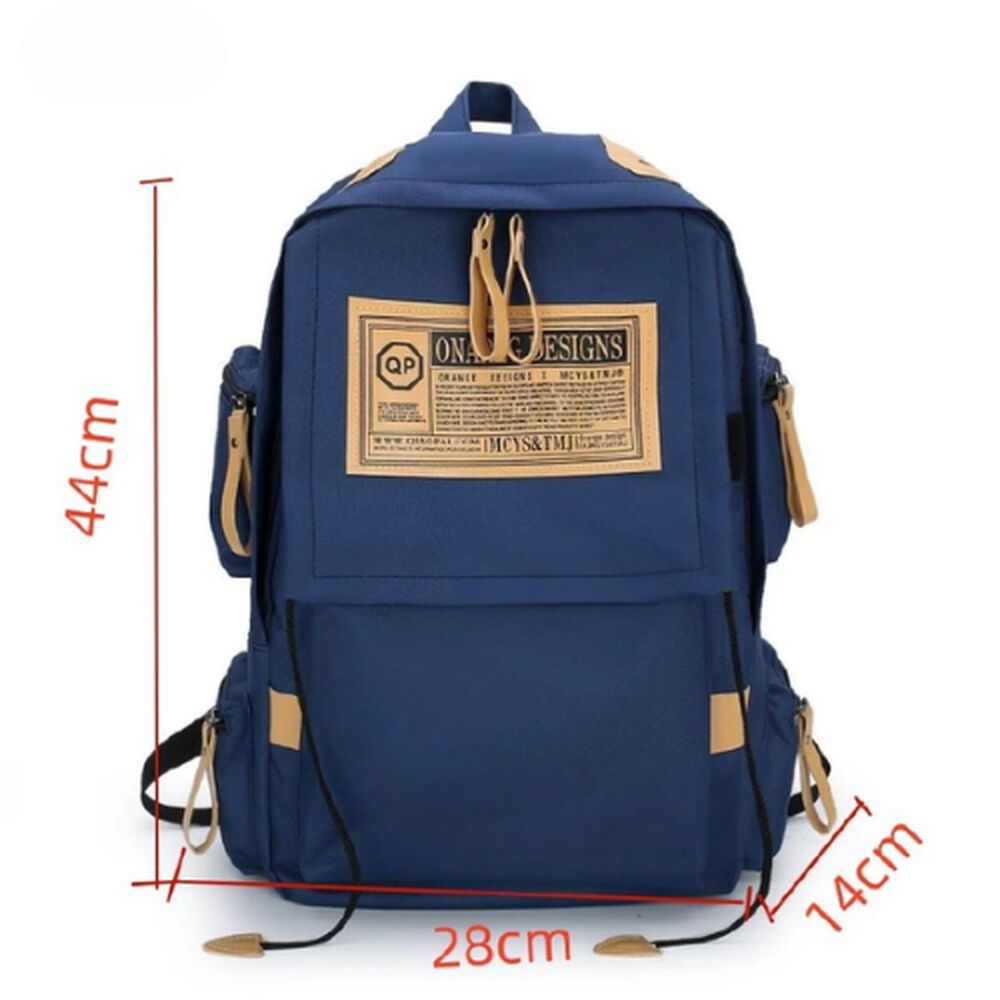 Bolso Mochila Morral Juvenil Viajes Moda Escolar Moderna image number 1.0