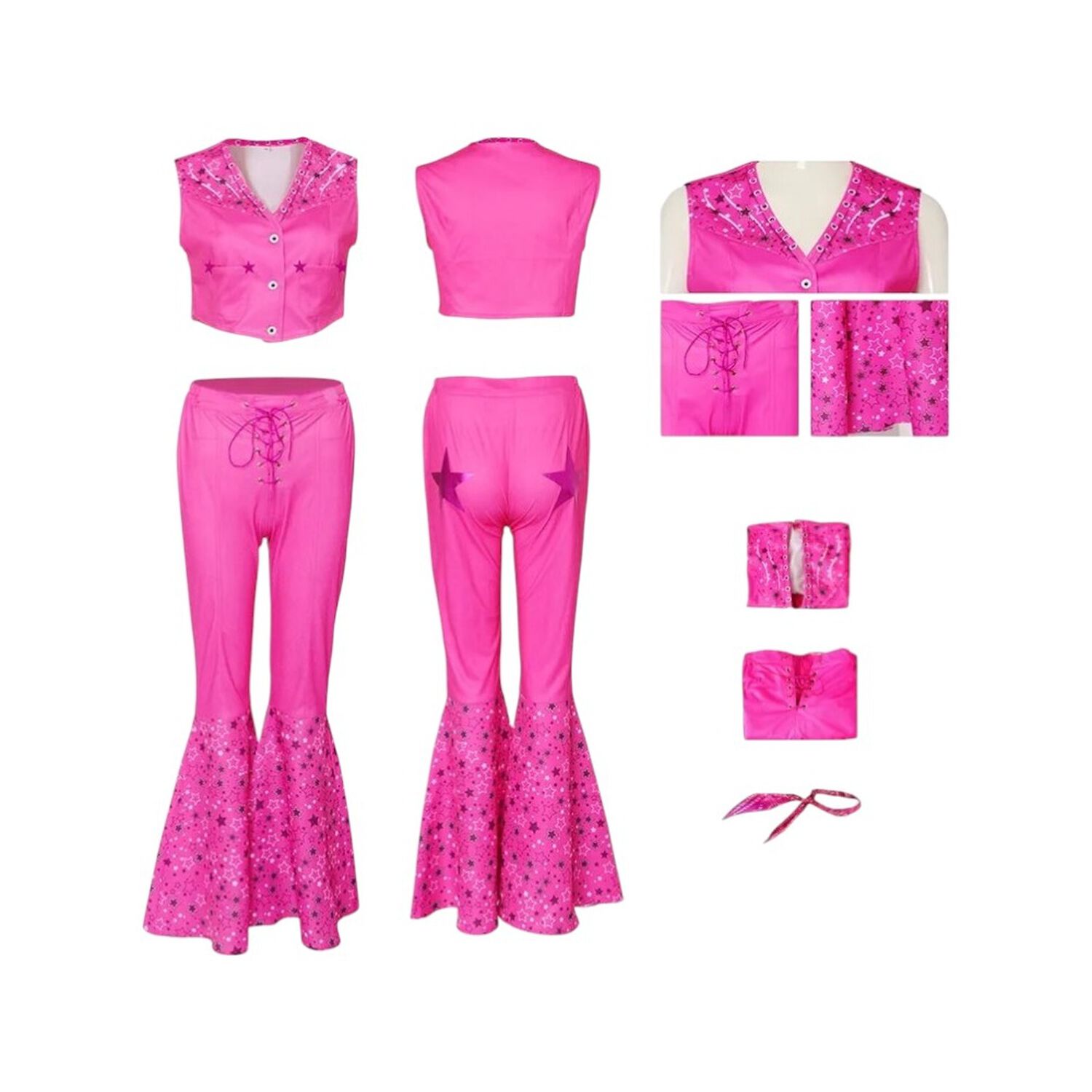 Disfraz Barbie Vaquera- Barbieland Pelicula Infantil image number 2.0