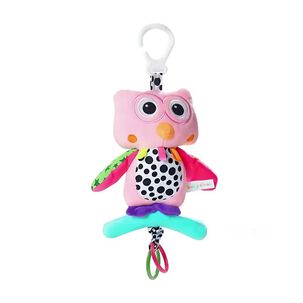 Movil Musical Colgante Para Cuna Peluche B&uacute;ho