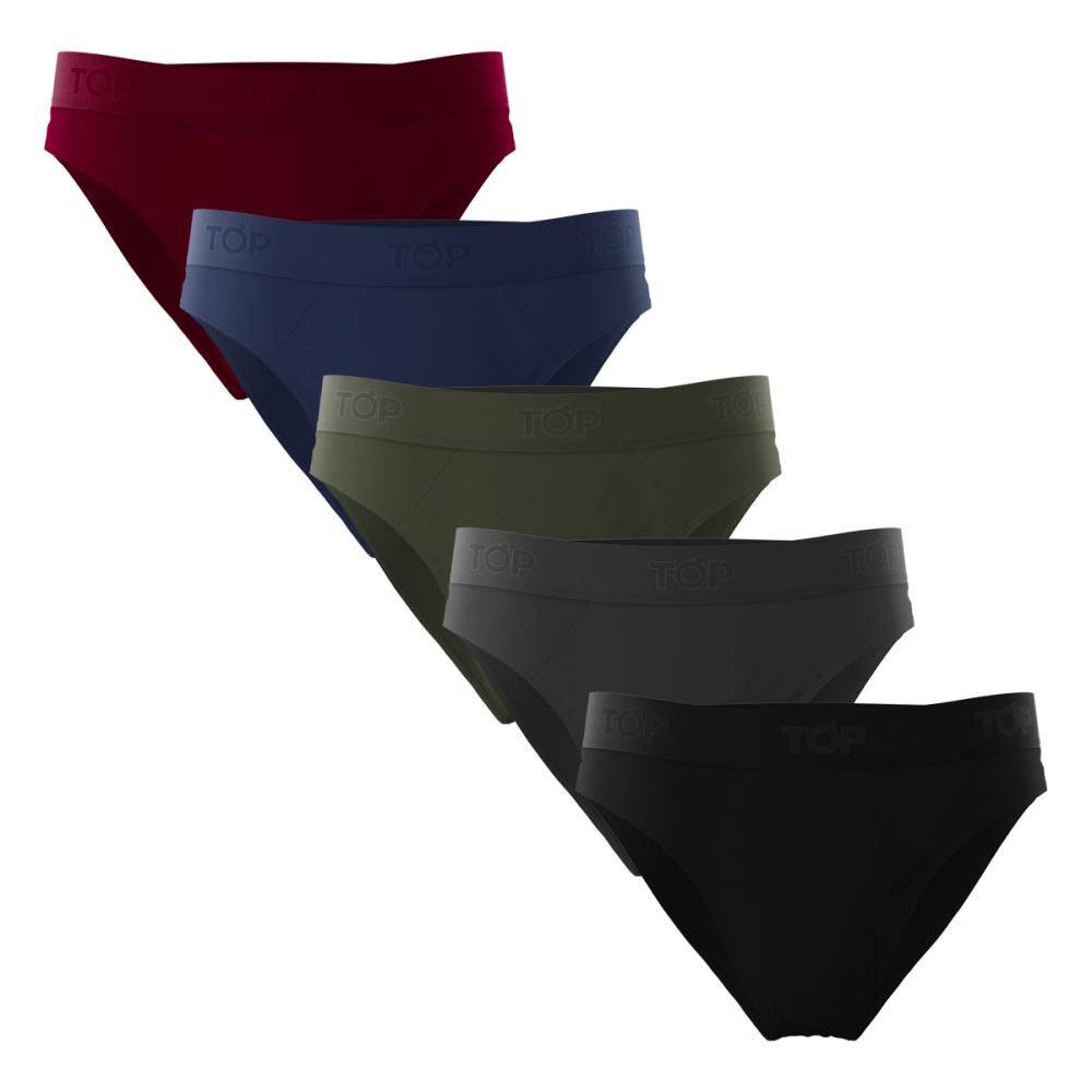 Pack Slips Slip Hombre Top / 5 Piezas image number 0.0