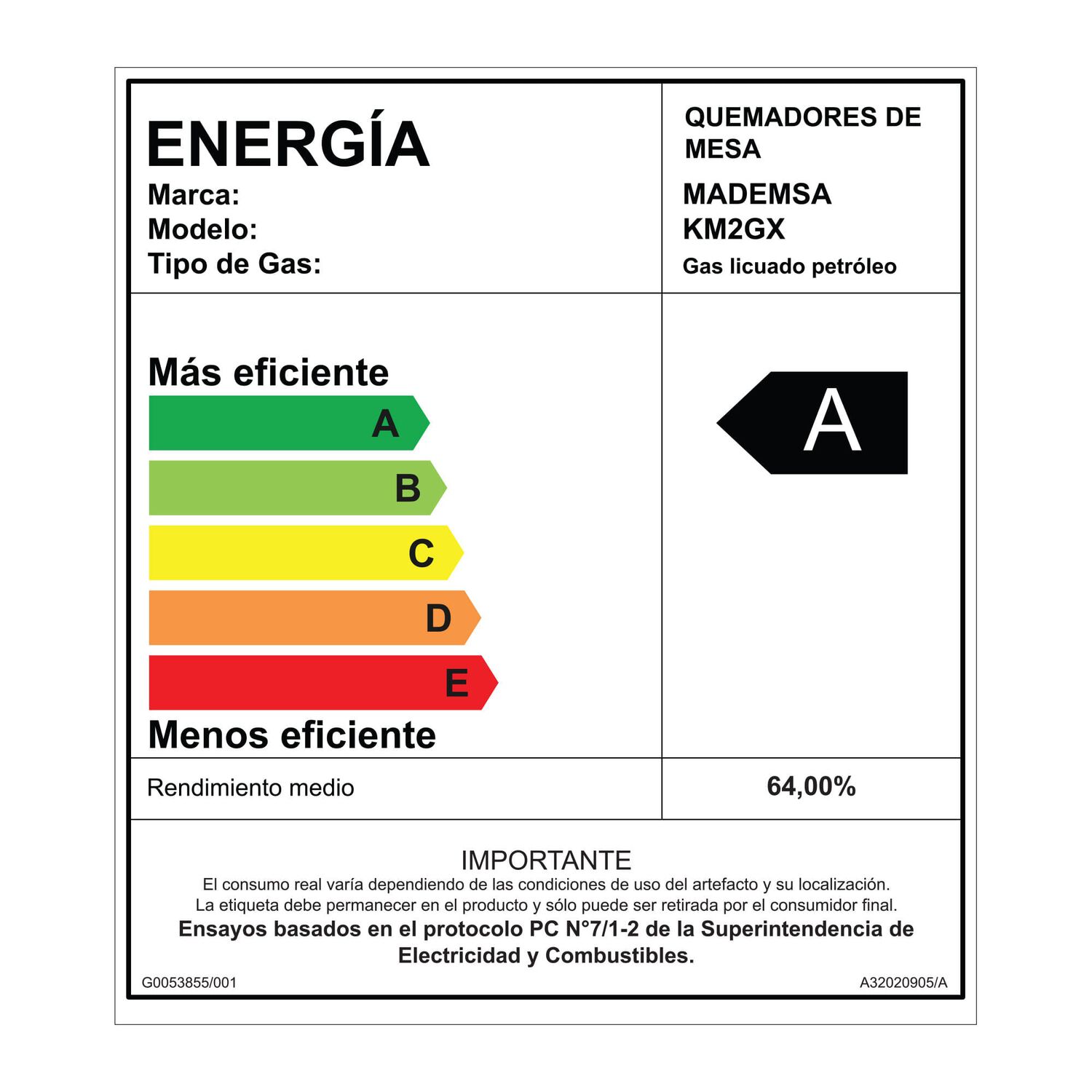Encimera A Gas 2 Platos Parrilla Pletina Km2gx Inox image number 9.0
