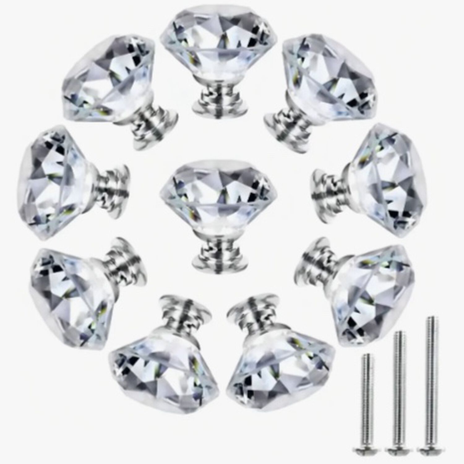 Tirador Diamante 10 Pcs image number 0.0