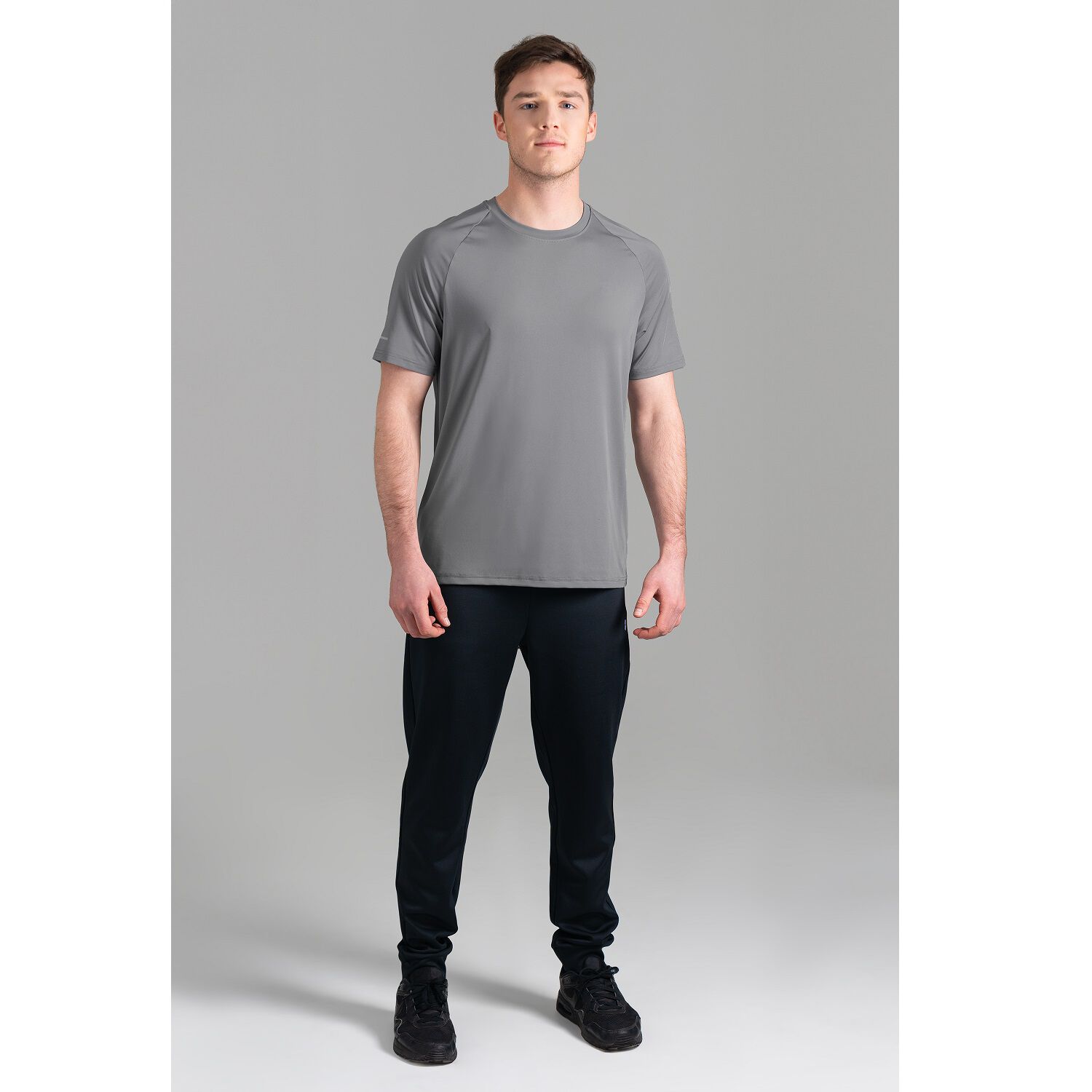 Ultimate Polera Mc Raglan Sport Hombre Silver - S image number 2.0