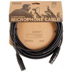 Cable Micr&oacute;fono Xlr 7,6m Pw-cmic-25 Planet Wave Daddario