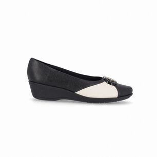Zapato Mujer Negro/blanco Ivone 72 Piccadilly