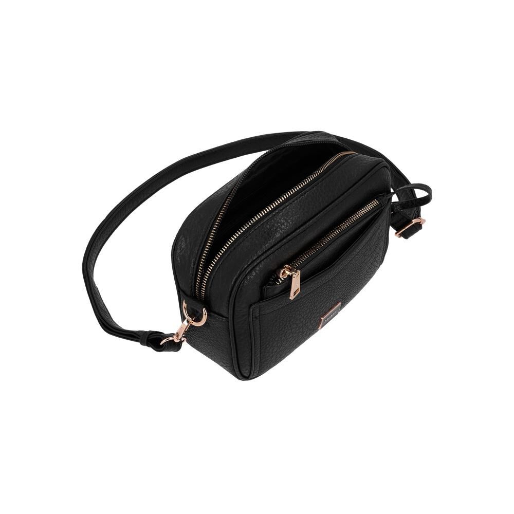 Bandolera Secret Edessa St6 S Negro image number 3.0