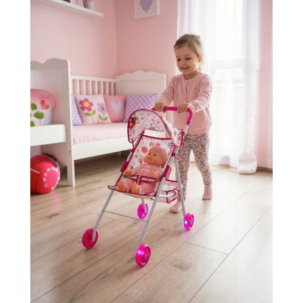 Juguete Coche Para Mu&ntilde;ecas Metalico Ni&ntilde;as Rosado Grande image number 2.0