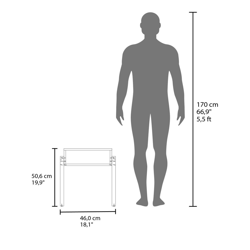 Velador 50,6x46x36,9 Cm 1 Espacio image number 5.0
