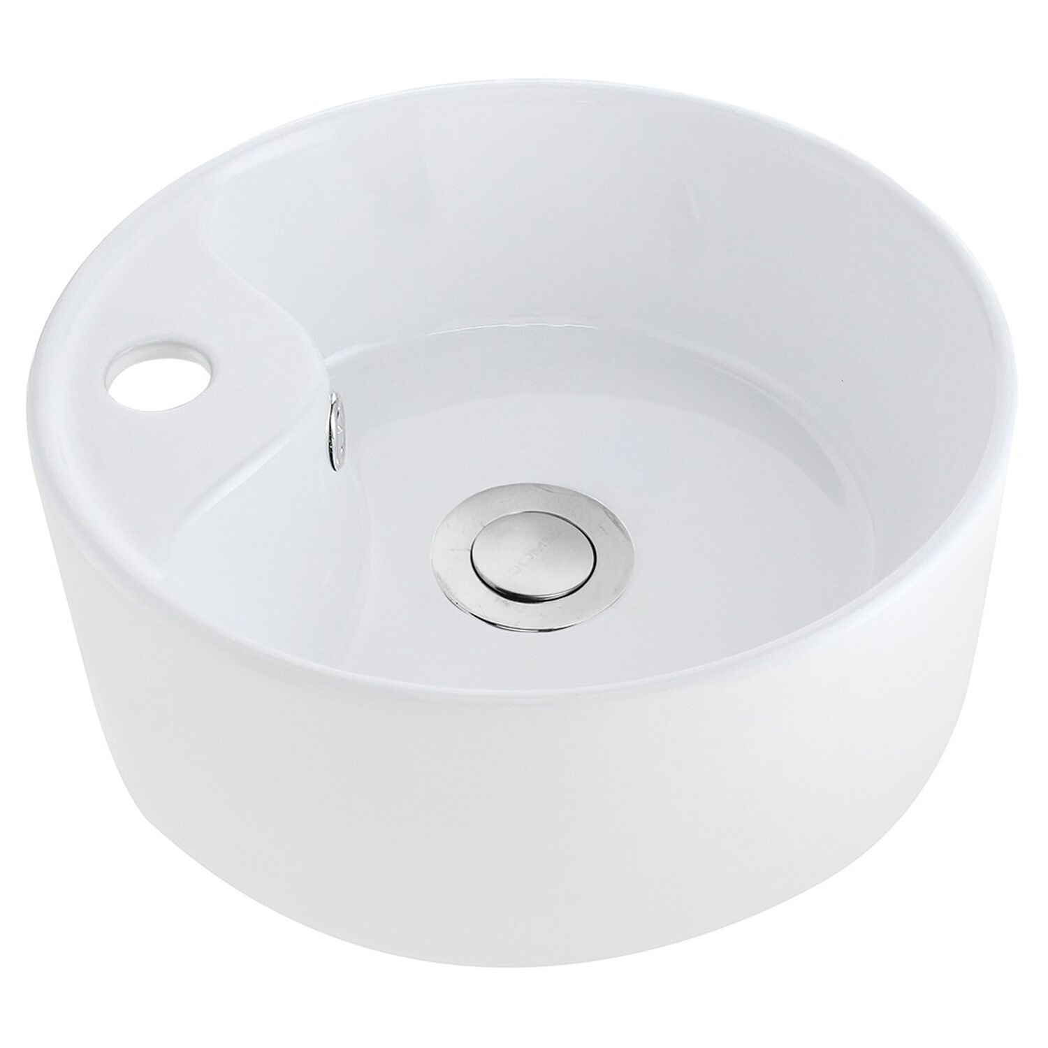 Lavamanos Sobreponer Domsa Slc918 Blanco 32x32x14 Cm image number 3.0