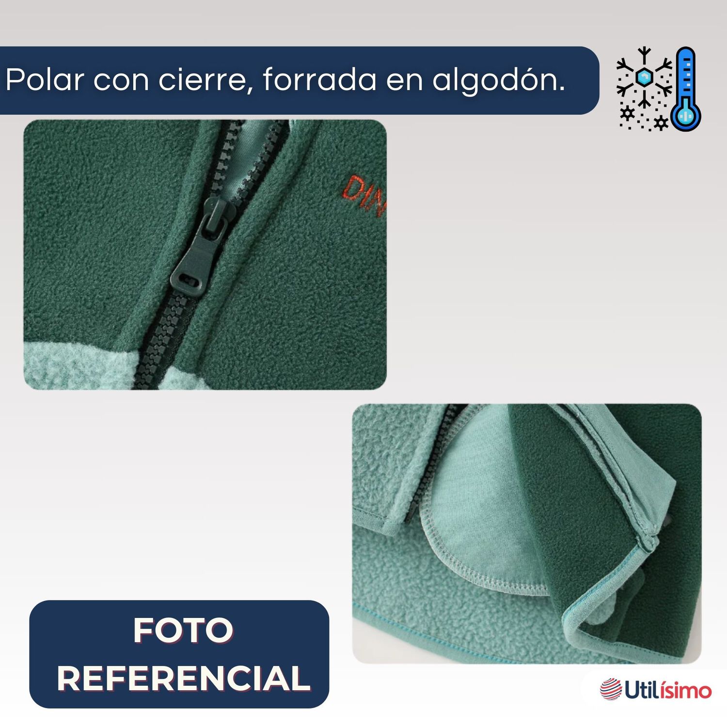 Chaqueta Polar Manga Larga Con Capucha Ni&ntilde;a Rosa Conejo image number 5.0
