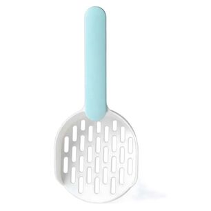 Pala Sanitaria Para Gatos, De Pl&aacute;stico Con Mango Ergon&oacute;mico Azul