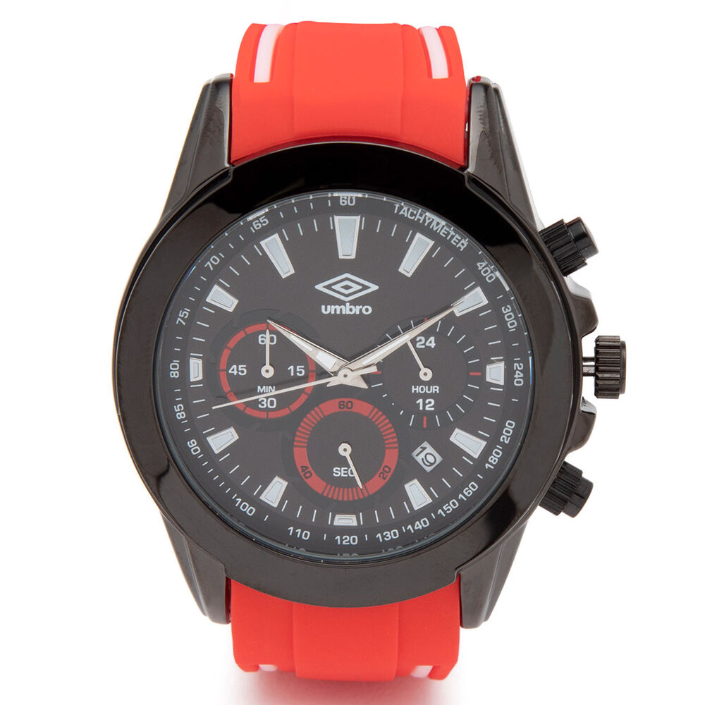 Reloj Umbro Plus Umbp-4800-5 Rojo Hombre image number 0.0