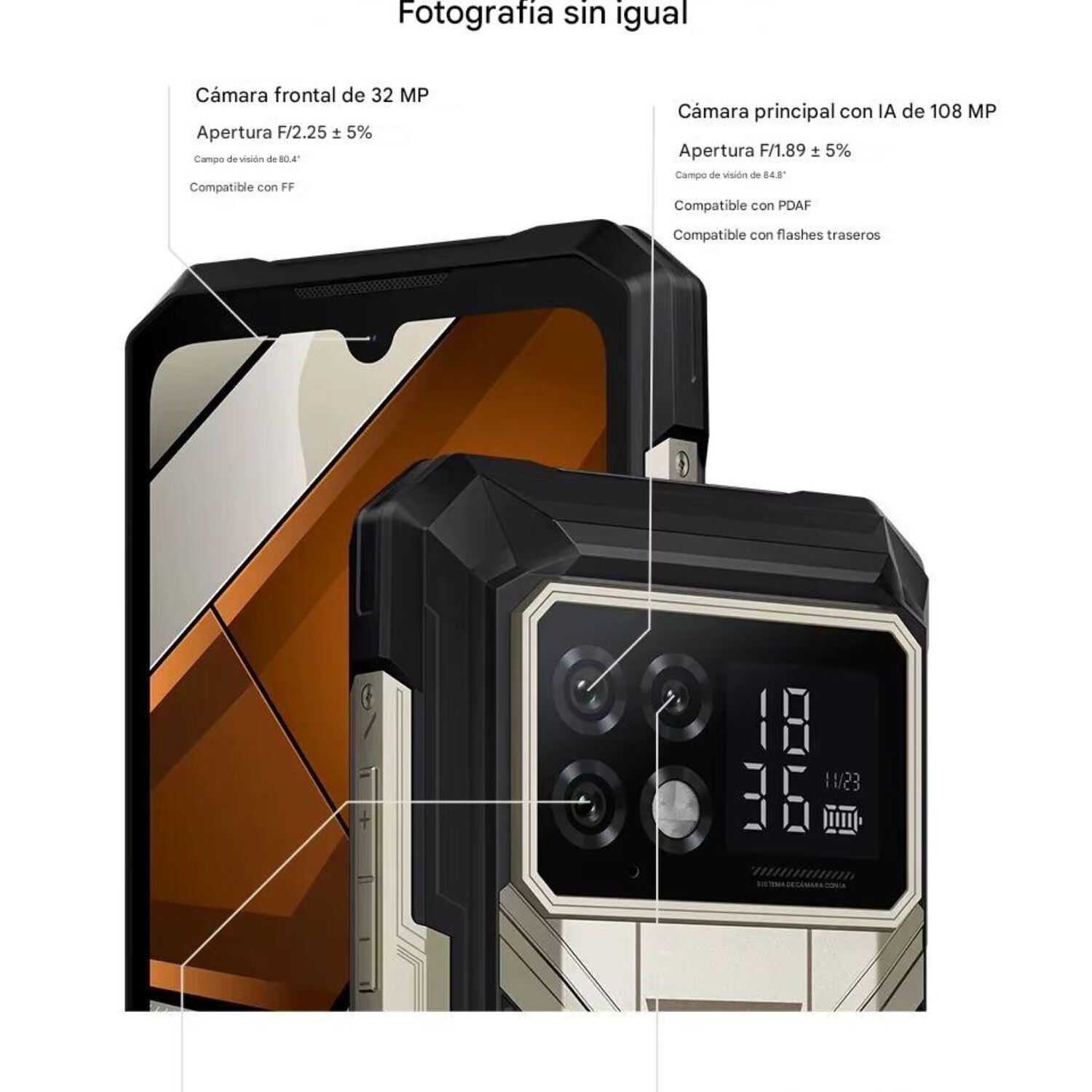 Doogee S200 Max 5g Rugerizado 22000mah 36gb Ram 512gb image number 4.0