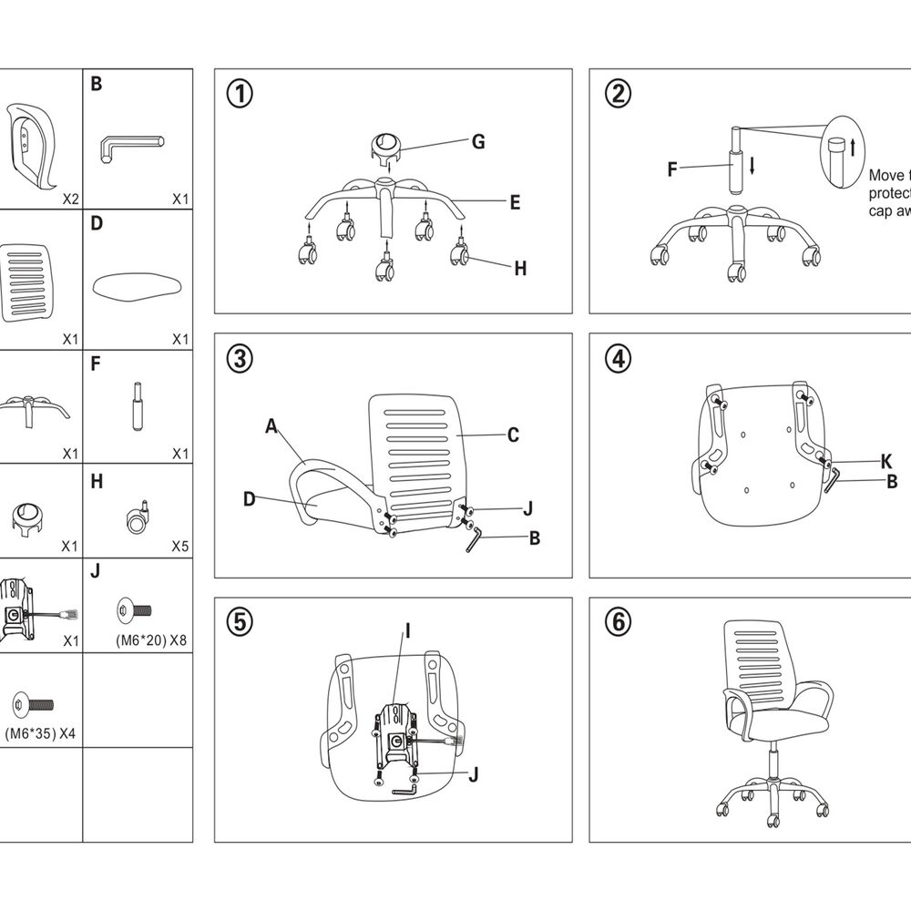 Silla De Oficina Ejecutiva Budapest Ergonomica Color Negro Bm-807 Arthome image number 6.0