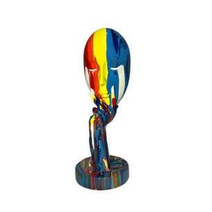 Adorno Escultura Deco Figura Abstracta Estatua Rostro