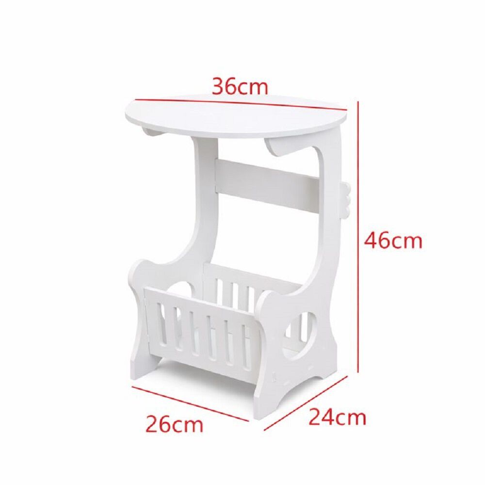 Velador Mesa Minimalista Auxiliar Revistero Hogar image number 5.0